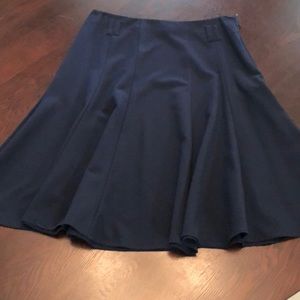 Navy blue skirt